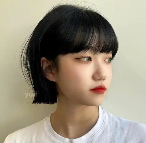 女儿发型(此处儿童图片已教程添加刘海短发小程女齐序,学生头短发女