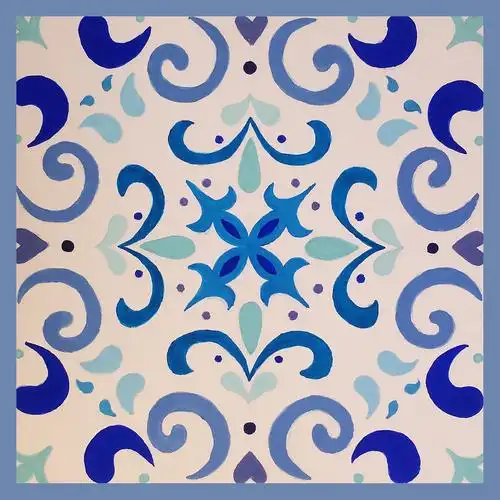 纹样——四方连续|纯艺术|绘画|懒人张_原创作品-站酷zcool