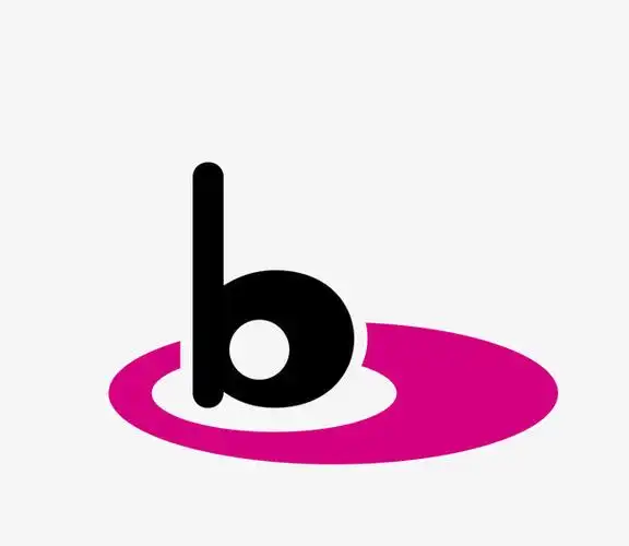 logo_矢量卡通商务科技创意b字母logo免费下载_高清png图片-90设计网