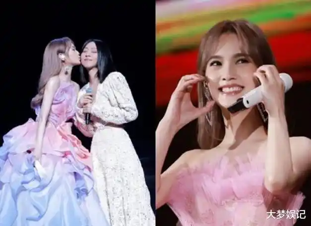 杨丞琳6日到上海举办演唱会,和陈绮贞合体演唱歌曲〈鱼〉,陈绮贞赞美