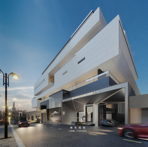 商场外部效果图