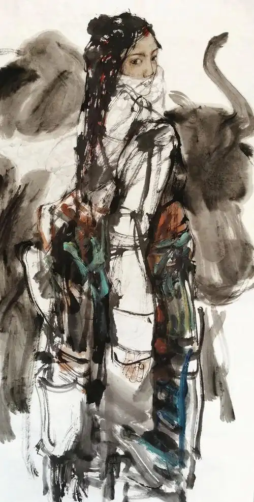 独领画坛笔墨新——记大写意人物画家王光明