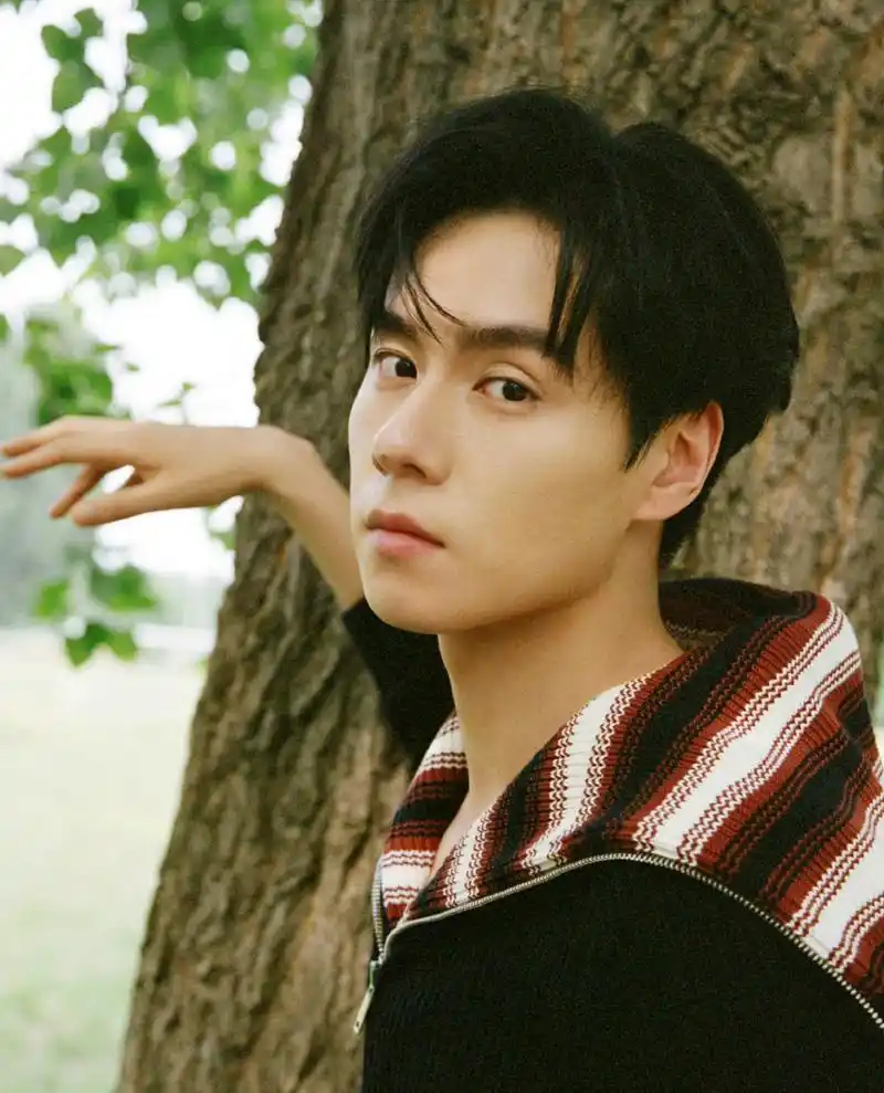 胡一天鼻子上好大一颗痣.