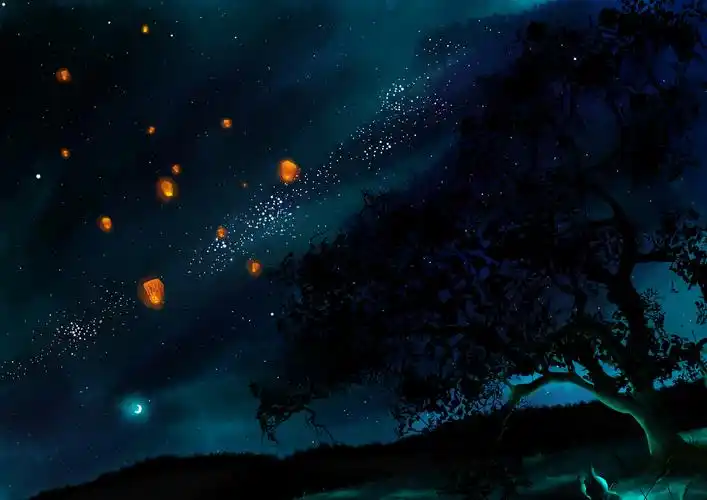 如果可以 想陪你一起去放孔明灯