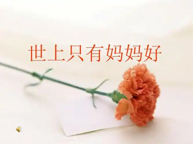 世上只有妈妈好ppt