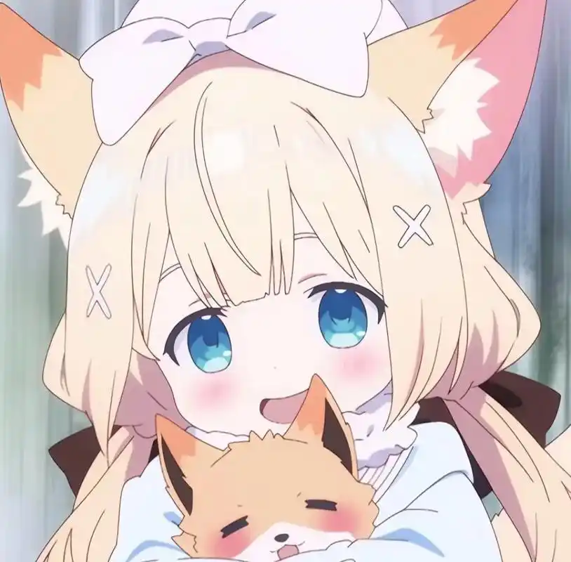 敲可爱狸狸头像#二次元 #动漫 #动漫女头 #超甜 #卡哇伊 - 抖音