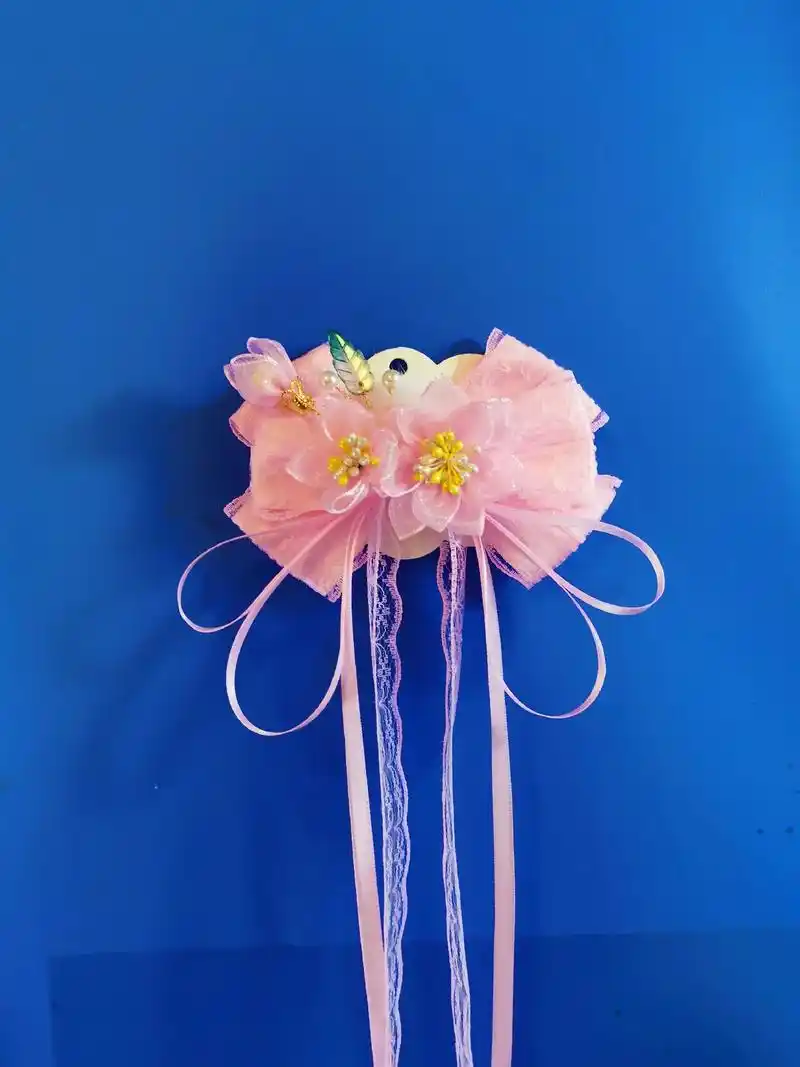 纯手工儿童发饰制作