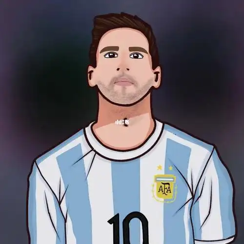 但是值得,见证了历史参考:梅西#画画的日常  #微信头像  #头像分享