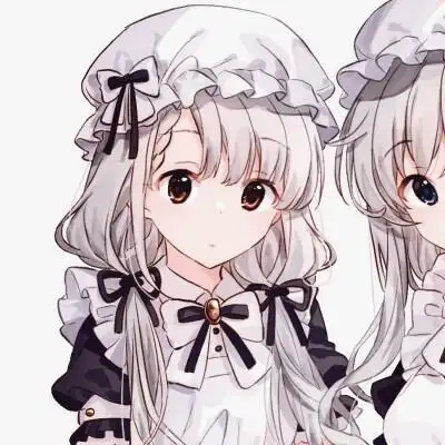 自截动漫闺蜜头像天使&恶魔