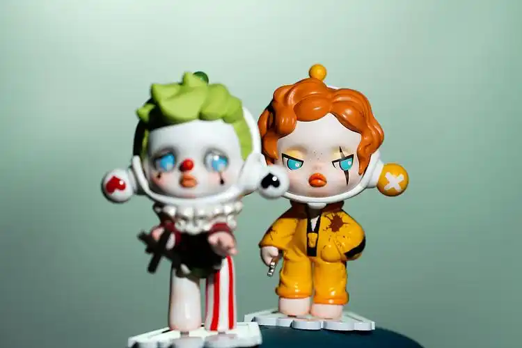 popmart泡泡玛特skullpanda系列sp人生如戏盲盒手办