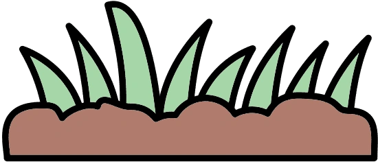 grass icon design - 素材 - canva可画