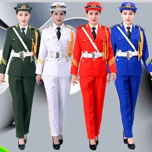 军装礼服海军制服成人合唱军乐队鼓乐乐队演出服民族服装