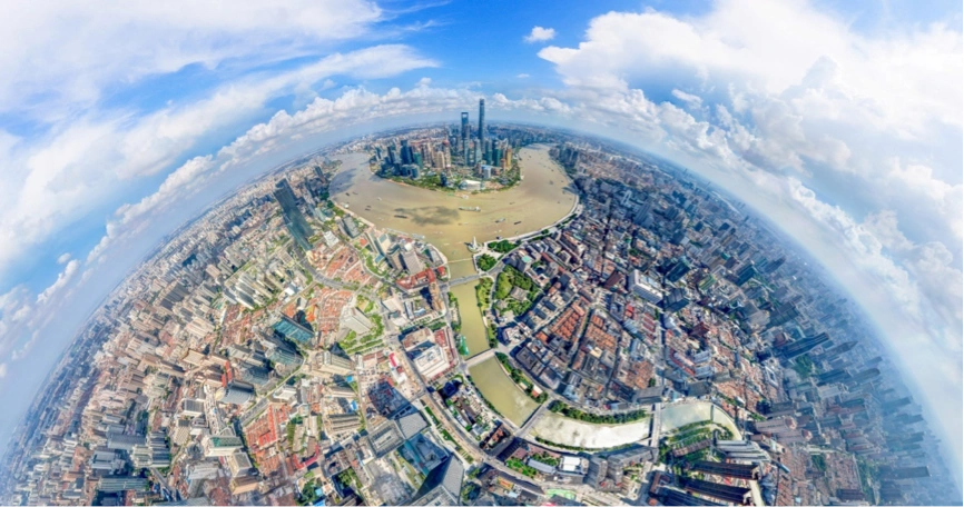 世博滨江会客厅启用浦东滨江vr全景旅游地图发布