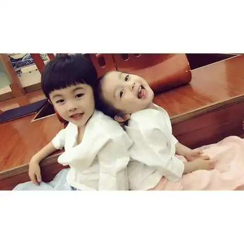 可爱夫妻头像一男一女萌娃