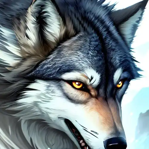 高清狼头像图片大全