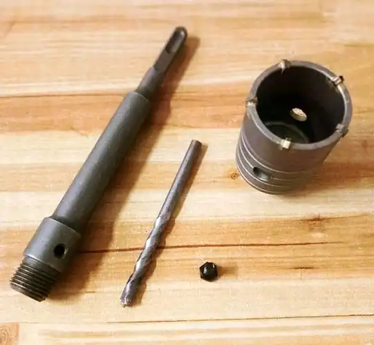 电锤电钻头混凝土水泥空调扩孔器家用水管开关内盒打孔 开孔器 160mm