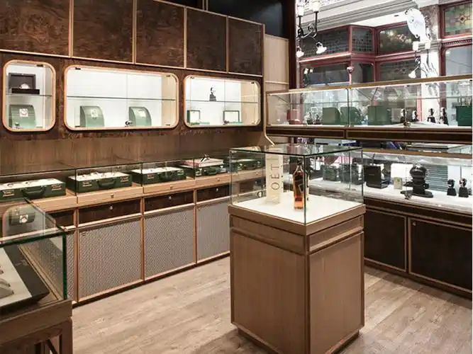 厂家直销精品珠宝展柜整定设计珠宝黄金首饰柜台高端珠宝展示柜