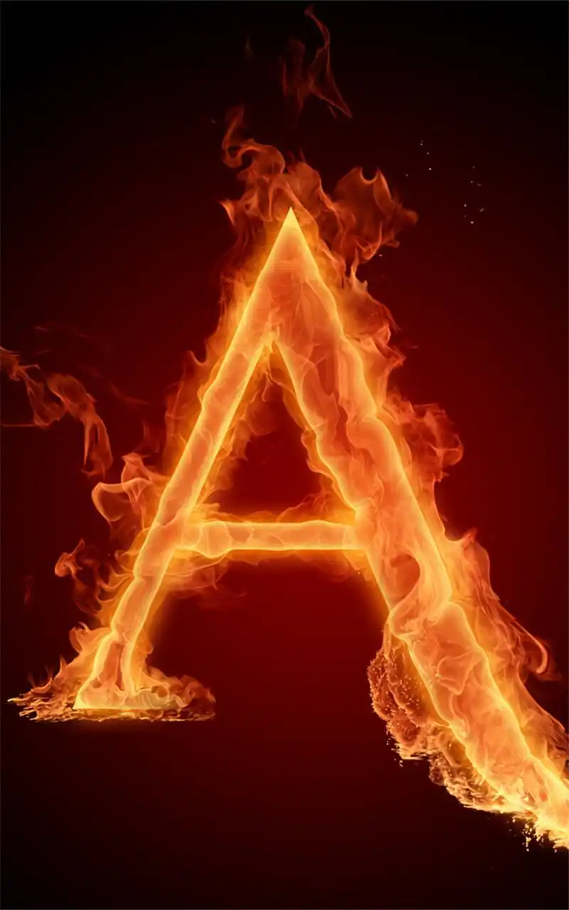 创意设计火焰图案炫酷手机壁纸