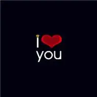 love创意心形qq头像图片爱你就要说出来吧