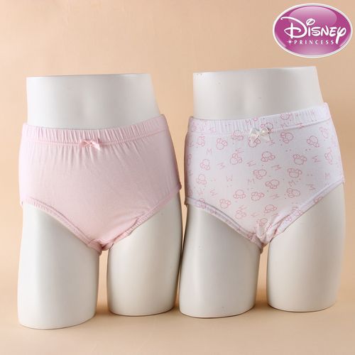 三枪迪士尼儿童内裤女童短裤女宝宝中大童女孩少女三角内裤48202