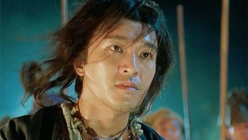 《武状元苏乞儿》电影,星爷成功竞选丐帮帮主,救出心爱的女人.