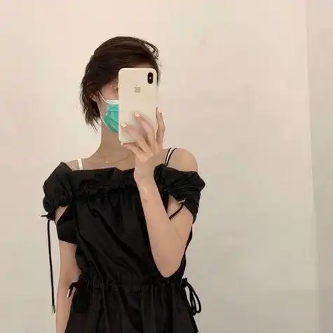 超短发不露脸的唯美头像