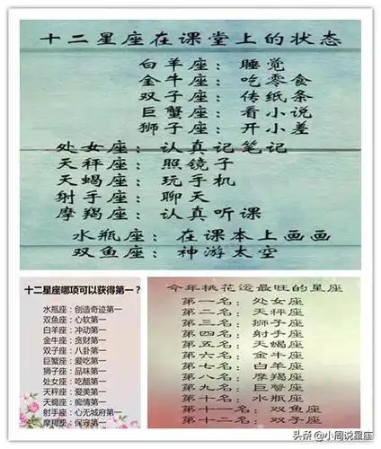 哪个星座的书法最好 哪个星座的书法最好呢