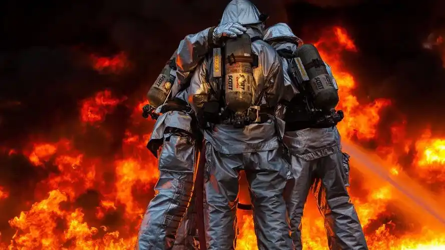 最可爱的人消防员图片素材壁纸