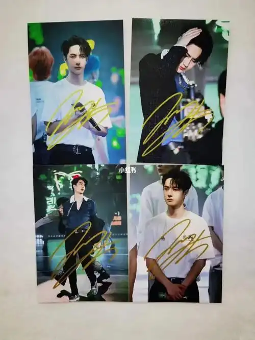 王一博 亲笔签名_王一博_娱乐_明星娱乐资讯