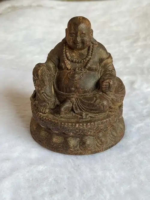 奇楠沉香弥勒佛收藏品