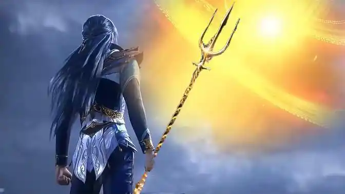 斗罗大陆:唐三获得海神三叉戟,秒杀鬼斗罗后,把比比东打成碎片-动漫