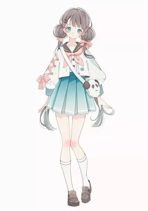 手绘卡通人物动漫人物全身照,好不好看你说了算!