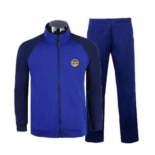 际华三五三五消防长袖体能服训练服套装火焰蓝春秋作训服救援运动速干