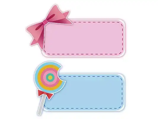 插画素材小贴士边框手绘边框手帐边框卡通边框可爱相框素材彩色卡通