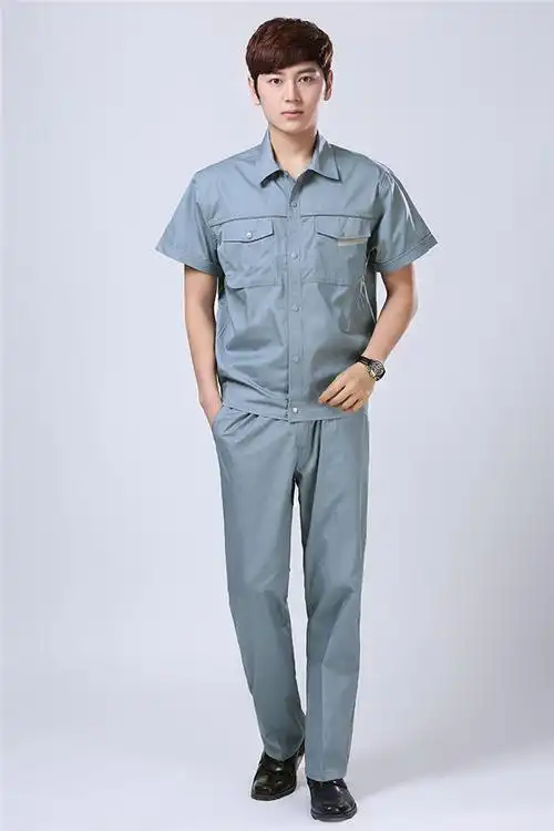 夏季短袖工作服