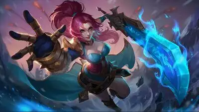 王者荣耀-花木兰,剑舞者.