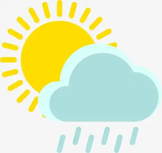 天气图标多云转雨
