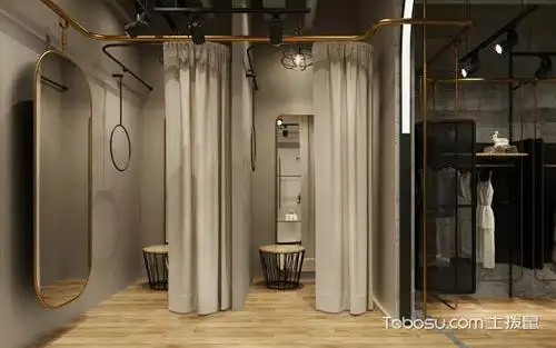 15平米服装店试衣间装修效果图 难怪顾客络绎不绝-开店必读-女装网