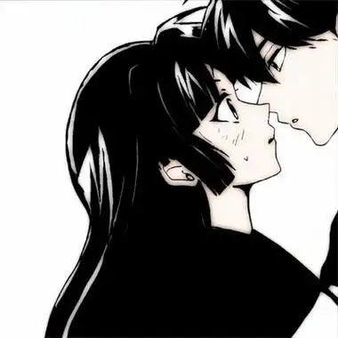 黑白情头一男一女高冷霸气_霸气头像_头像大全_抖音头像_微信头像