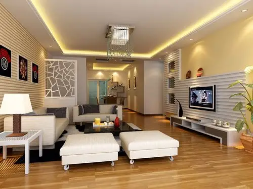 客厅效果图 现代家居客厅设计