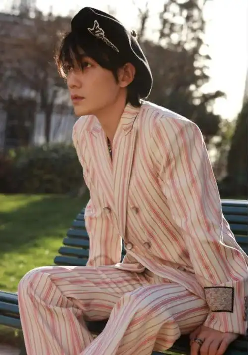 巴黎这一夜王嘉尔高冷王鹤棣黄毛影帝朱一龙变老嫂子