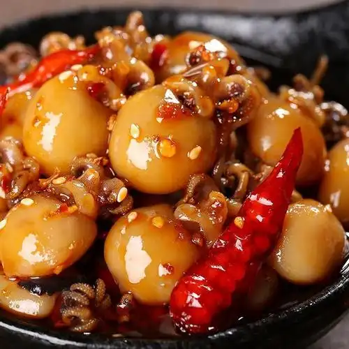 教你营养解馋的香辣墨鱼仔,好吃到连汤都不剩