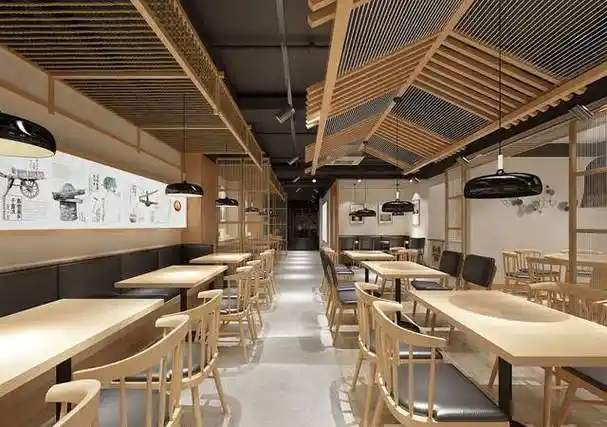 西安餐饮装修设计,餐厅装修,餐饮店面装修,餐饮门店装修设计,食堂装修