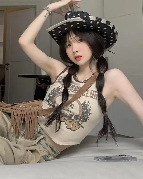 美式复古千禧辣妹短袖女夏修身短款潮牌正肩t恤上衣ins潮已售100新品