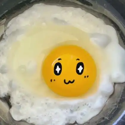 可爱煎蛋表情头像图片