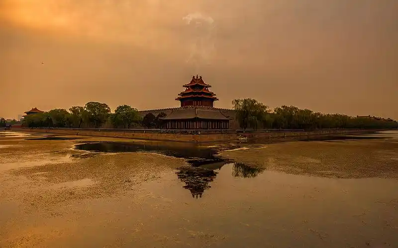 北京紫禁城宏伟壮观的风景图片桌面壁纸