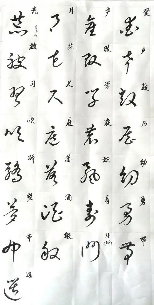 草书字帖有什么(常用字草书字帖) - 冯雪林书法