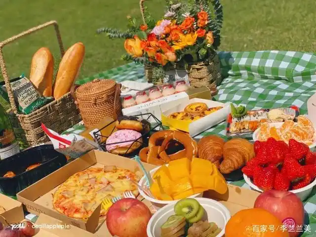 去公园,去郊外,去海边,去野餐吧!