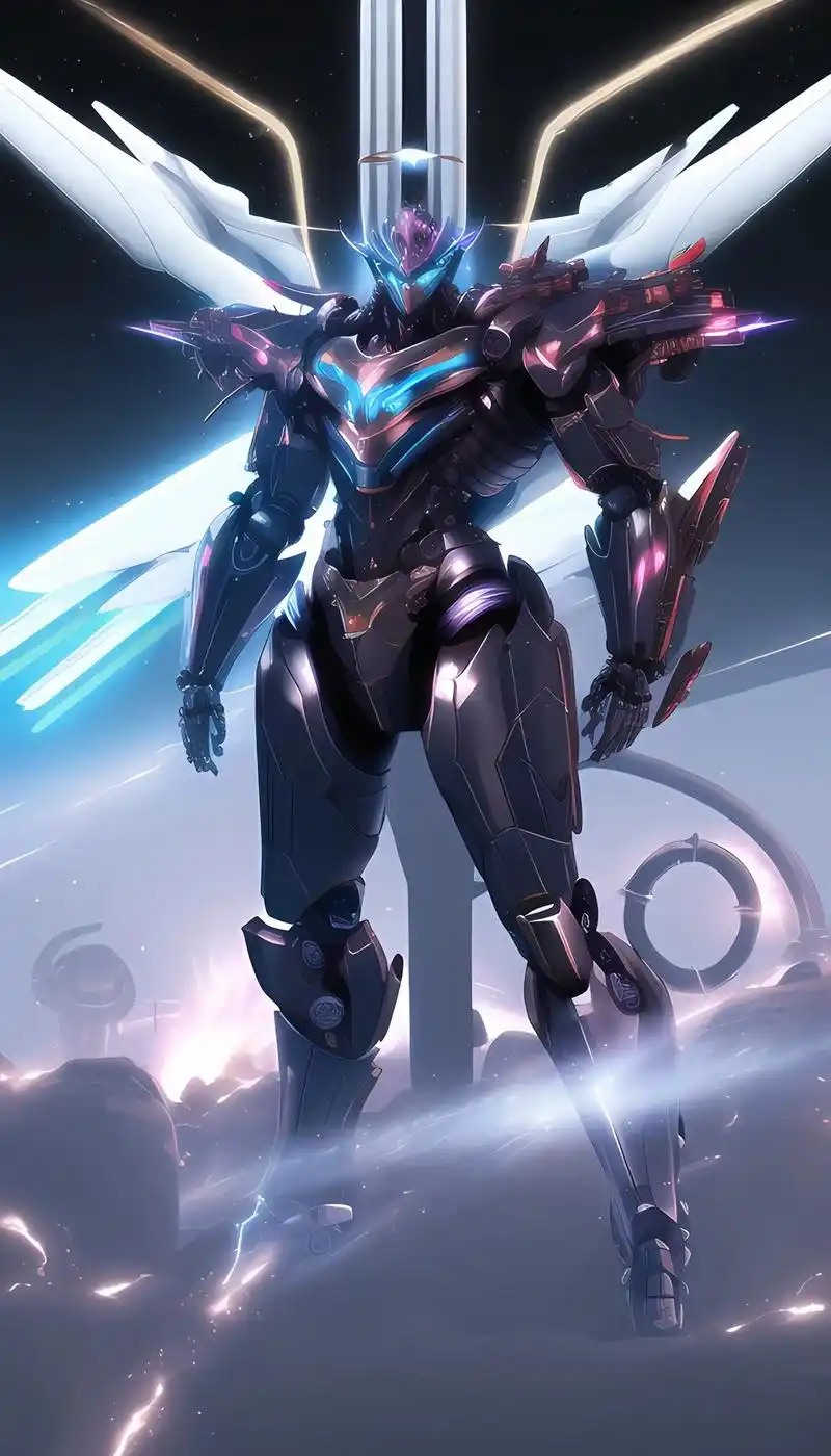 霸气机甲系列.#机甲 #二次元 #抖音图文来了 #ai绘画  - 抖音