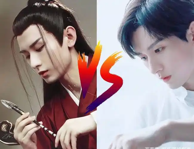成毅同一姿势古装vs现代装对比,网友:眼神不一样!_影子_气质_感觉